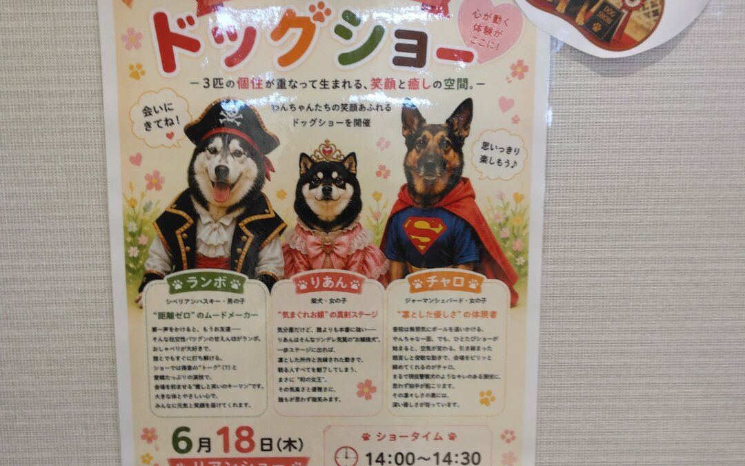 【アーバンライフ・ネクステ　ショートS】　　　　　　　　🐾 ドッグショーを開催しました！🐾