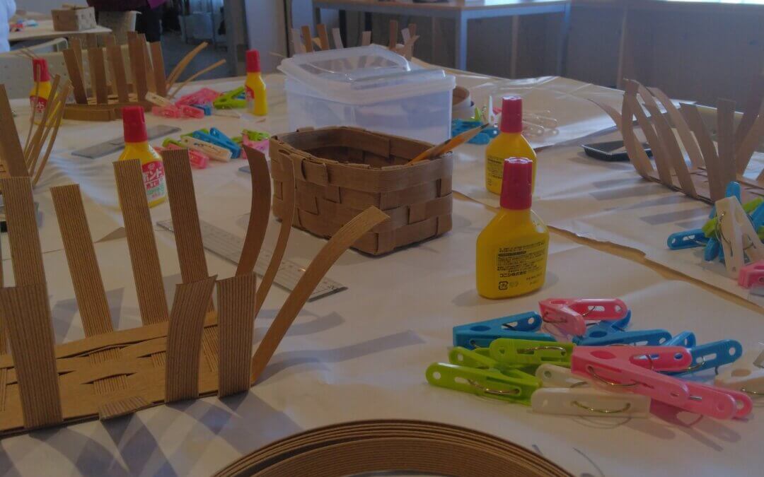 7月25日に籠づくりイベントを開催しました。【アーバンライフ　デイ　SS】